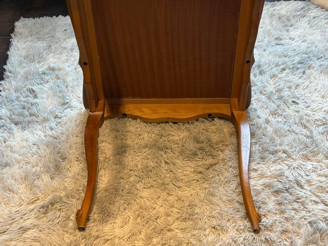 フランスアンティーク 猫脚 ローテーブル センターテーブル 輸入家具 RZ