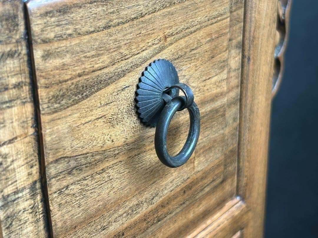 李氏朝鮮 アンティーク キャビネット 無垢材 サイドボード レトロ 棚 GH