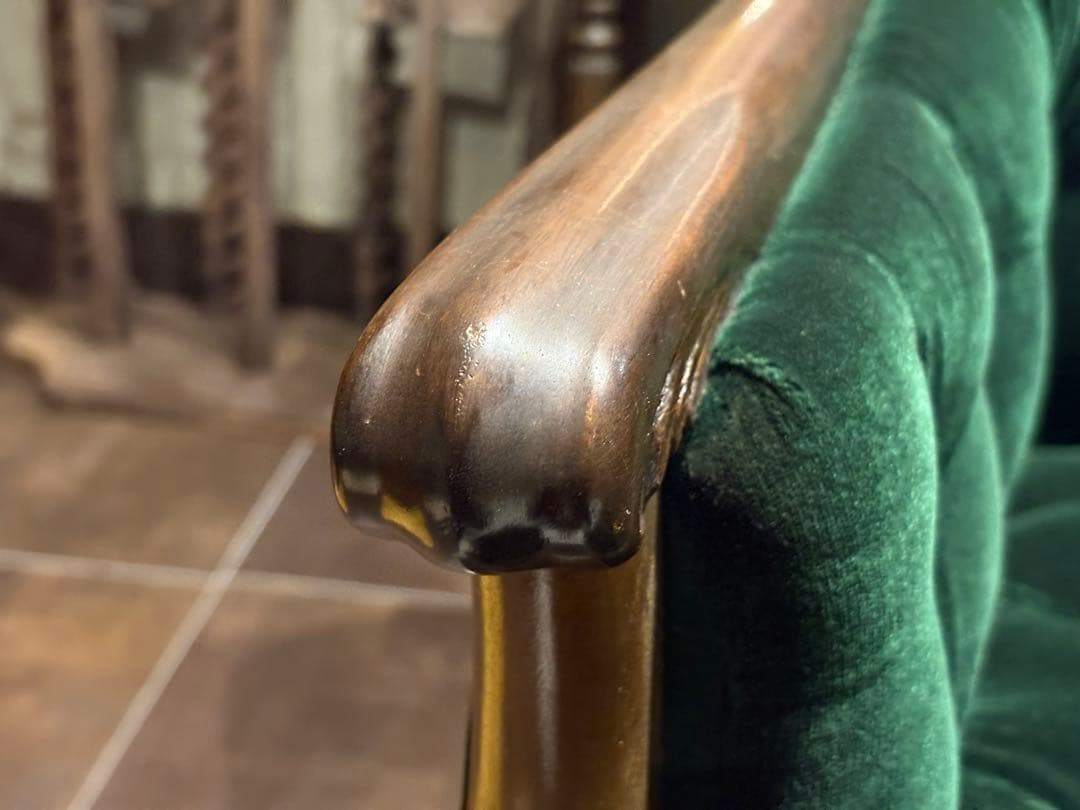 maruni マルニ木工 一人掛けソファ ボタンダウン ファブリック IG