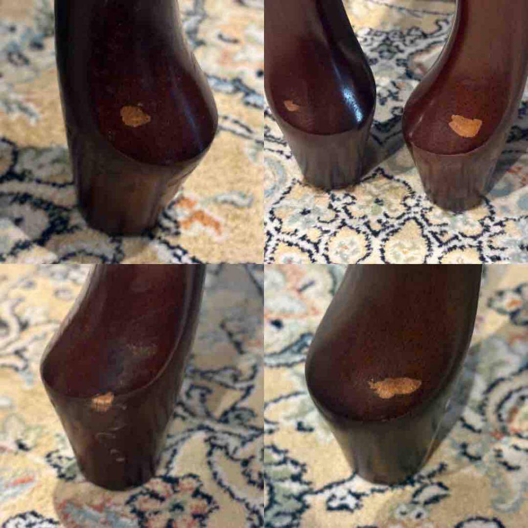 maruni マルニ木工 ダイニングチェア 本革レザー ビンテージ nZ