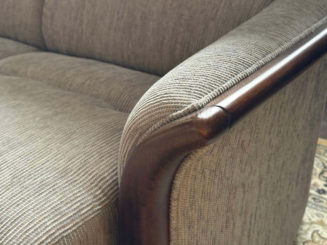 ② 希少 グレーファブリック セパレートソファ ビンテージソファ nZ