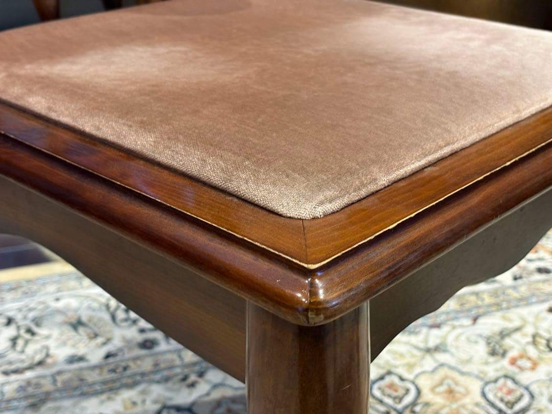 ②光製作所 ダイニングチェア リビングチェア 猫脚 アンティーク ビンテージ R