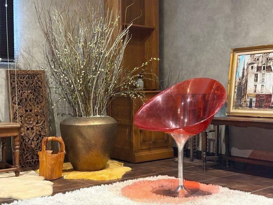 カルテル kartell エロエスチェア 回転椅子 レトロフューチャー YZ
