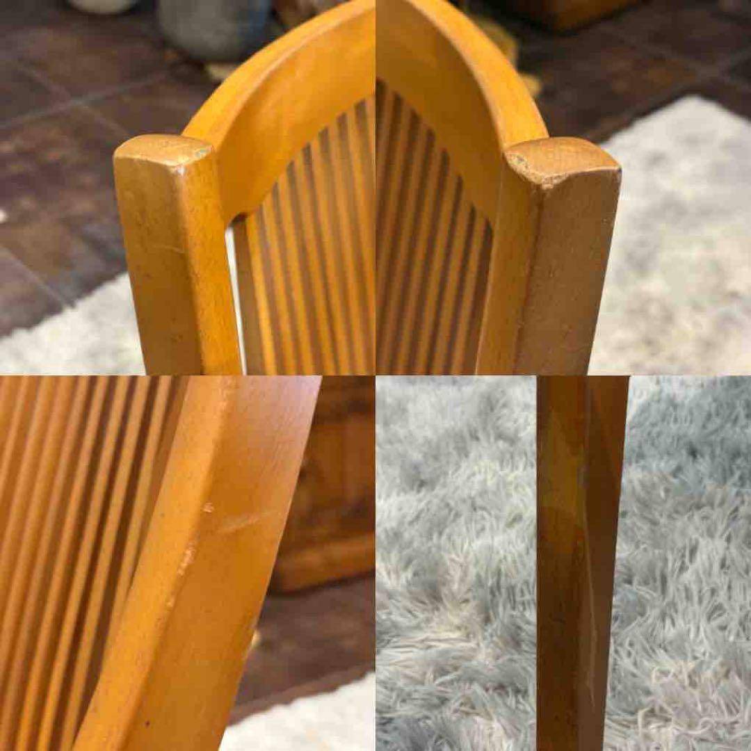 SHIRAKAWA シラカワ 飛騨高山 ダイニングチェア 尾州生地リメイク nZ