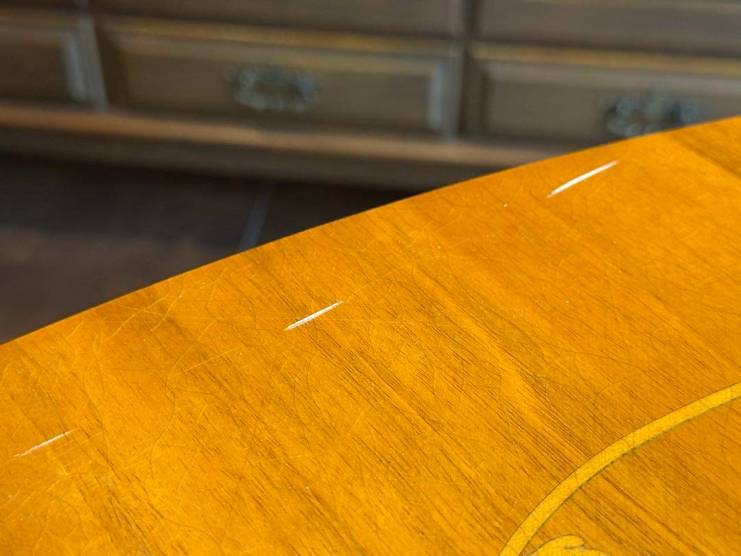 希少 象嵌 丸テーブル センターテーブル ラウンドテーブル クラシック RZ