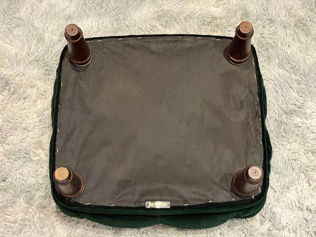 maruni マルニ木工 1人掛けソファ オットマンセット ボタンダウン nZ