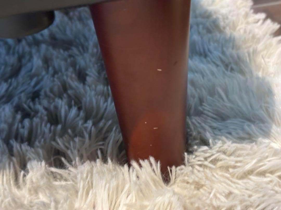 希少 3Pソファ ソファベッド ブラックレザー ボタンダウン ヴィンテージ IH