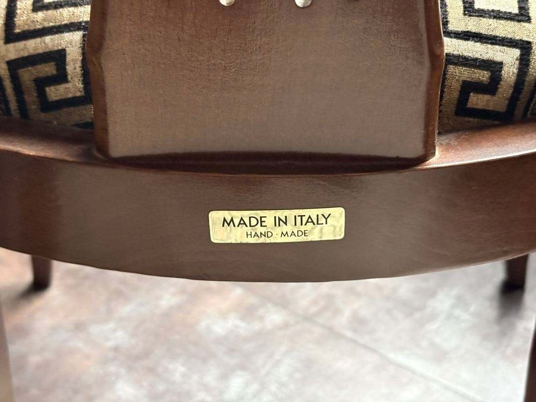 イタリア製 クラシック ビンテージ アームチェア ロココ ハンドメイド nZ