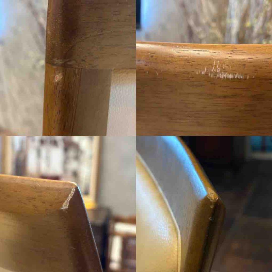 ①カリモク Direttore ディレトーレ ダイニングチェア 合皮レザー nZ