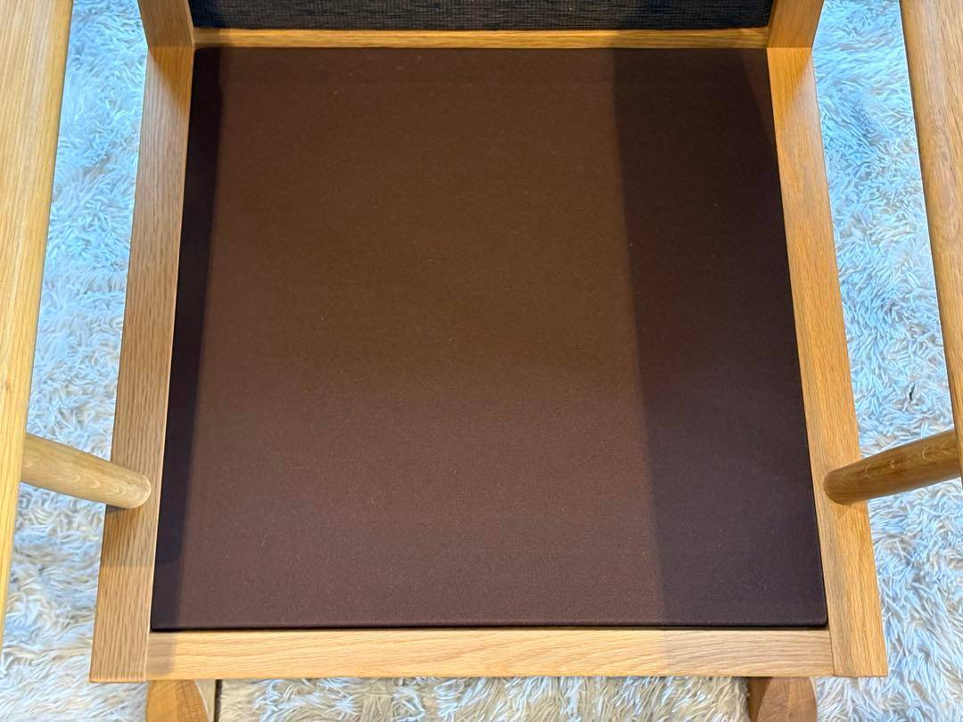 ①飛騨産業 HIDA カヤ KAYA 1Pソファ オーク無垢材 ラウンジ NG