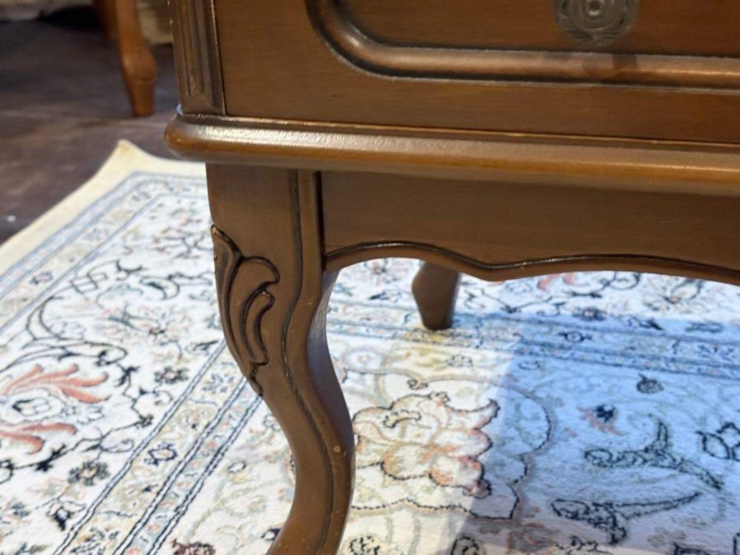 イタリア製　象嵌　レトロ　ビンテージ　猫脚　クラシック　キャビネット