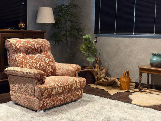 ソファ　ベロア　クラシック　金華山織　クラシカル　レッド　ヴィンテージ　IZ