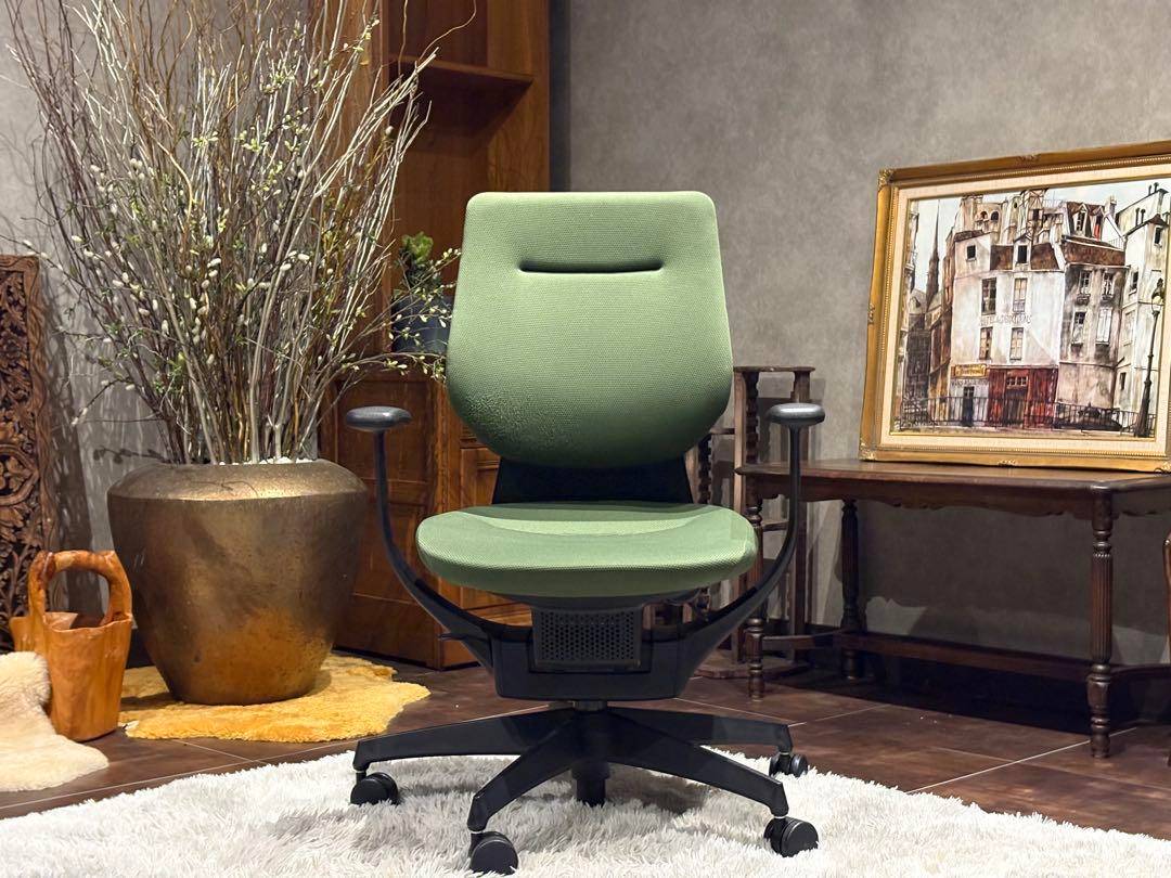 ①KOKUYO コクヨ　デスクチェア　オフィスチェア　イングチェア　H