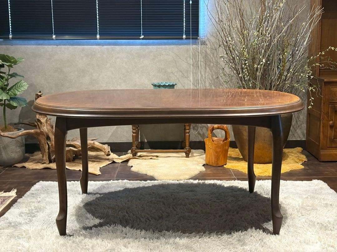 maruni マルニ　ダイニングテーブル　猫脚　アンティーク　ビンテージ　IZ