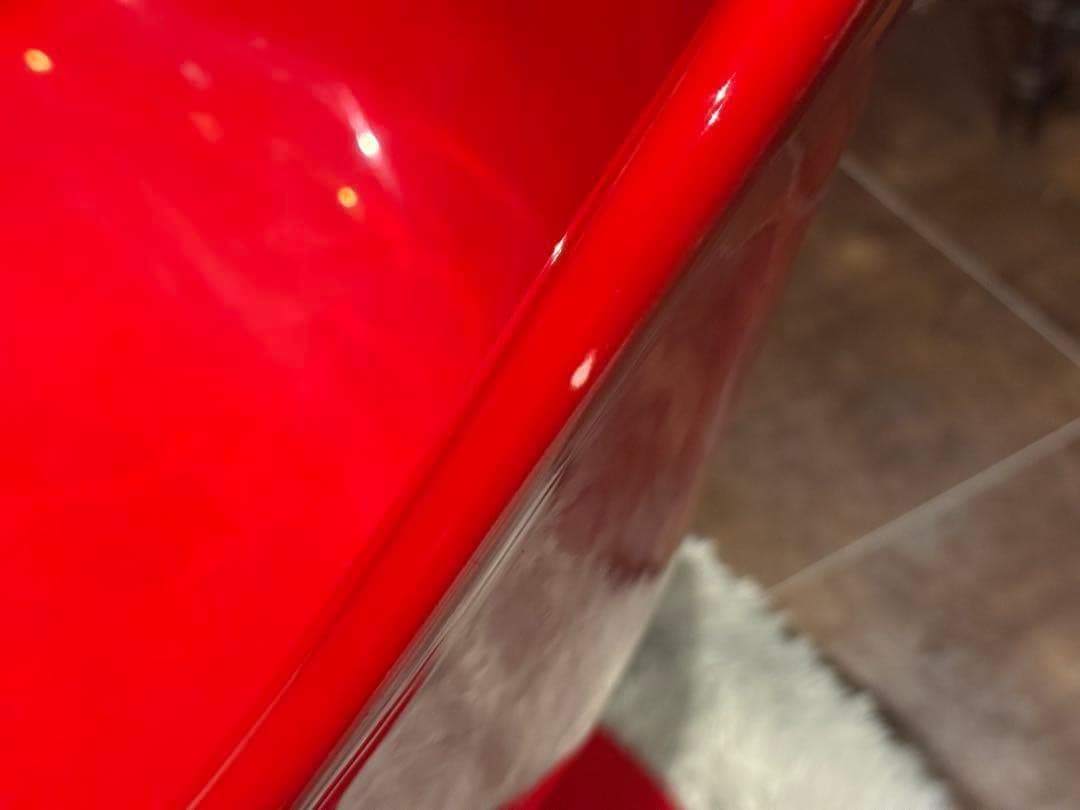 希少　Kartell　カルテル　レッド　回転チェア　ビンテージ　レトロ　YZ