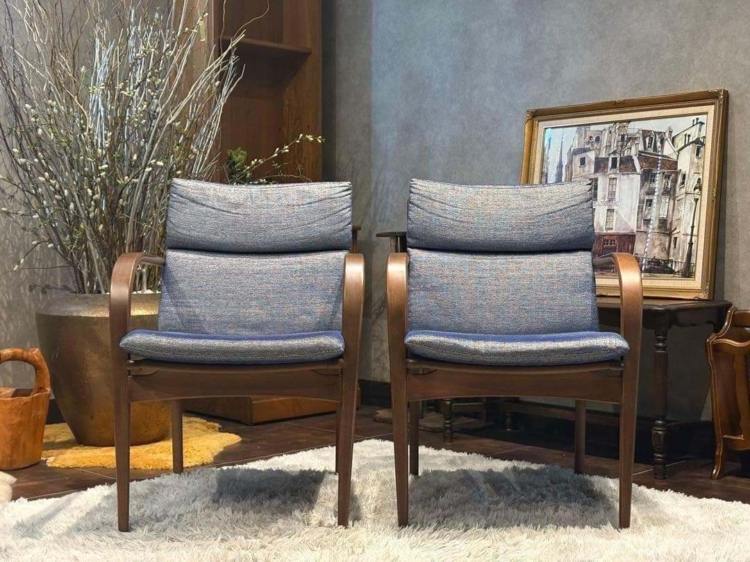 HIDA 飛騨産業　L-chair エルチェア　キツツキ　アームチェア　IZZ