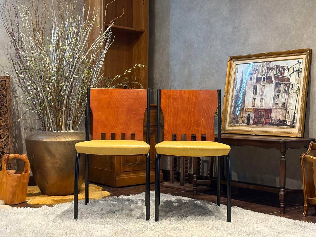 CRES Public スタッキングチェア　レトロ　ビンテージ　シティ系