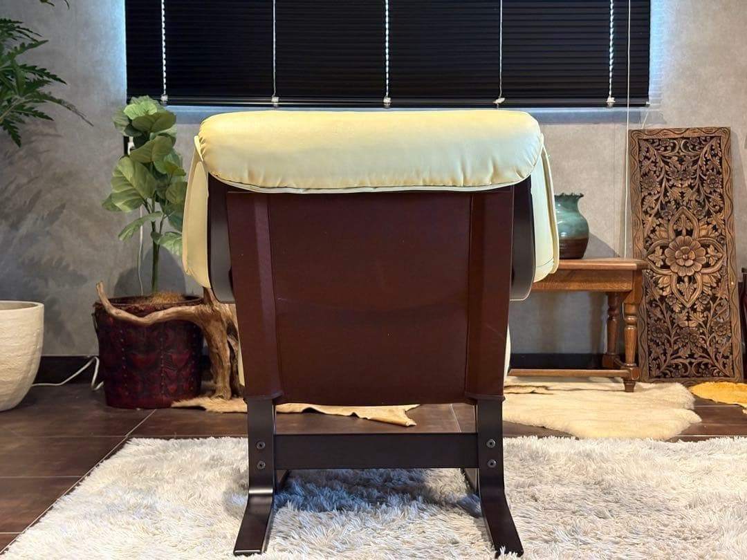 富士ファニチア　FUJI FUNITURE 曲木ソファ　ベージュ　ソファ IN