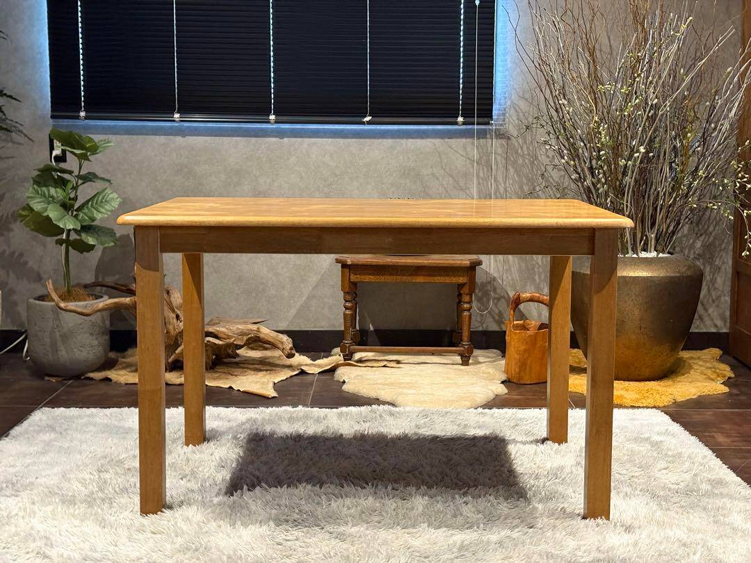 山善　YAMAZEN ダイニングテーブル　リビングテーブル　ビンテージ　IS