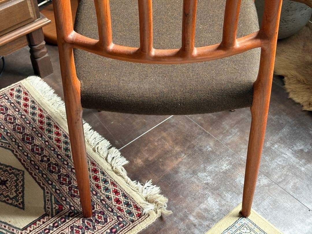 ③J.L. Møllers JLモラー　北欧ヴィンテージチェア　チーク材　NZ
