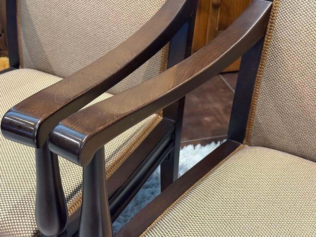 ②ダイニングチェア　アームチェア　アンティーク　ヴィンテージ　ビンテージ　IR