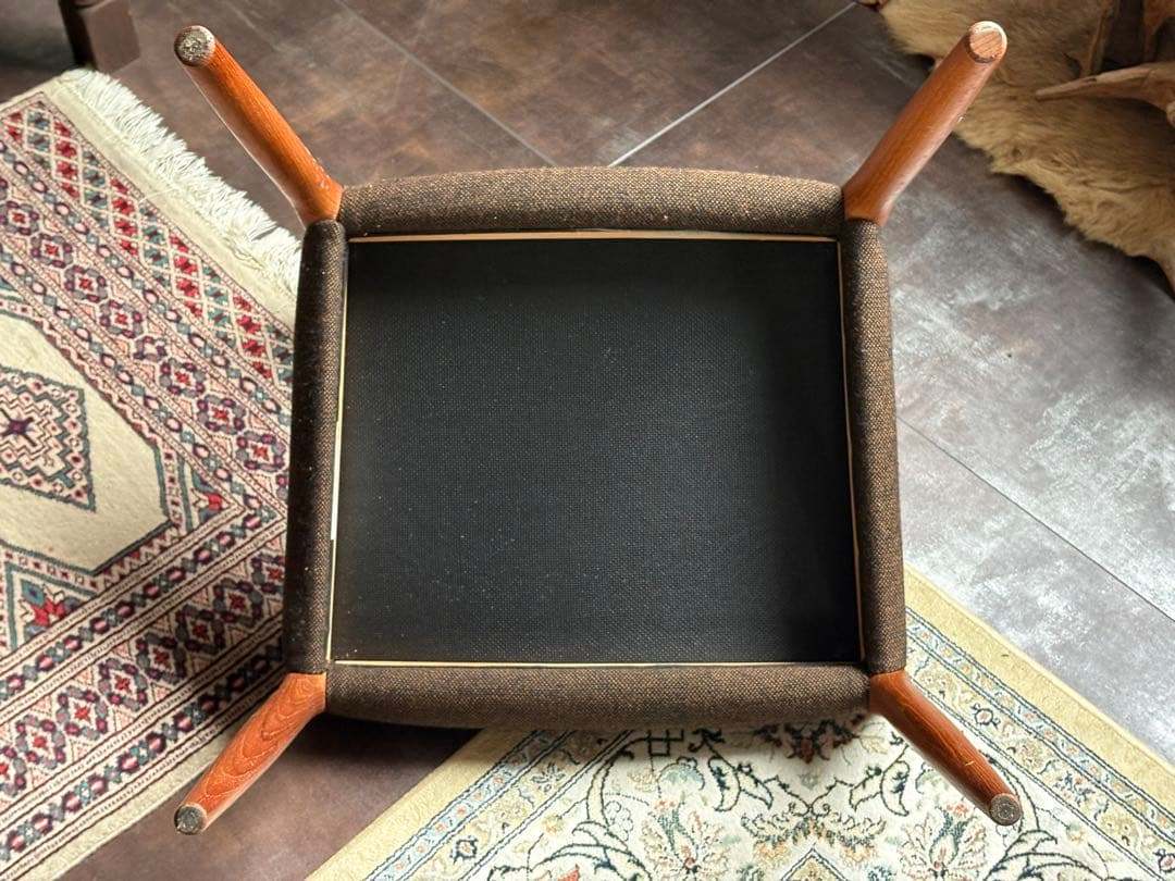 ⑥J.L. Møllers JLモラー　北欧ヴィンテージチェア　チーク材　NZ