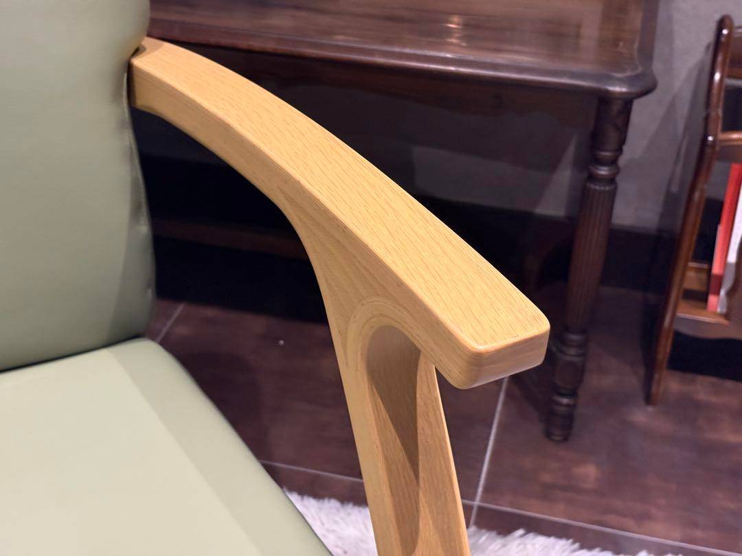 富士ファニチア リクライニングチェア Kos P04480A グリーン YZ