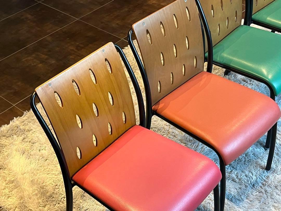 CRES クレス　スタッキングチェア　シティ系　ビンテージ　ポップ　RZ