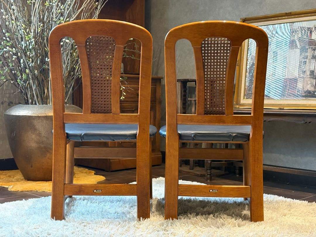 karimoku カリモク ダイニングチェア リビングチェア ビンテージ nZ