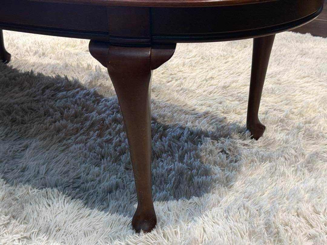 maruni マルニ木工　オールドマルニ　ラウンドテーブル　ローテーブル　猫脚