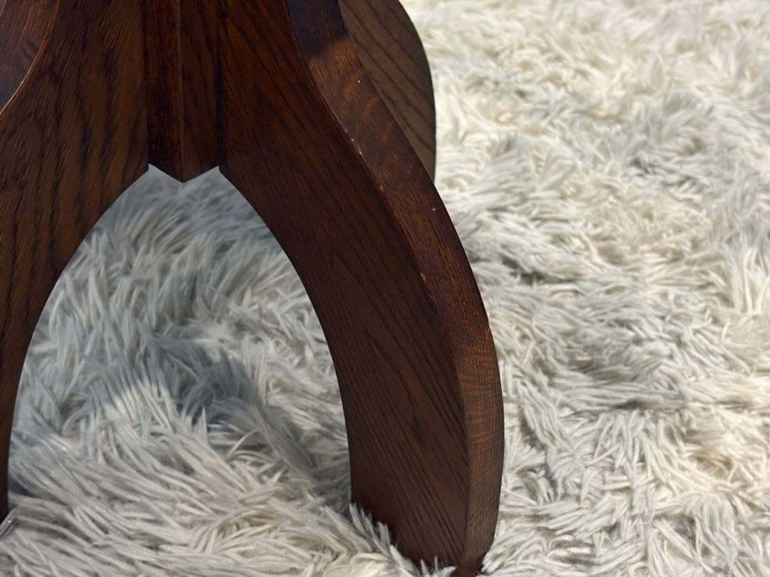 コーヒーテーブル サイドテーブル ナイトテーブル アンティーク 円卓 IG