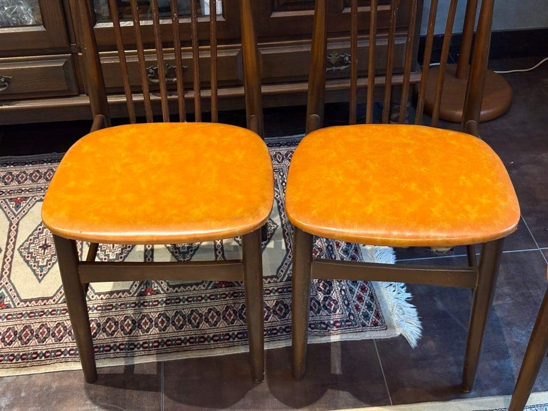 IF アイエフの家具　スポークチェア　レトロ　ヴィンテージ　ビンテージ　IZ
