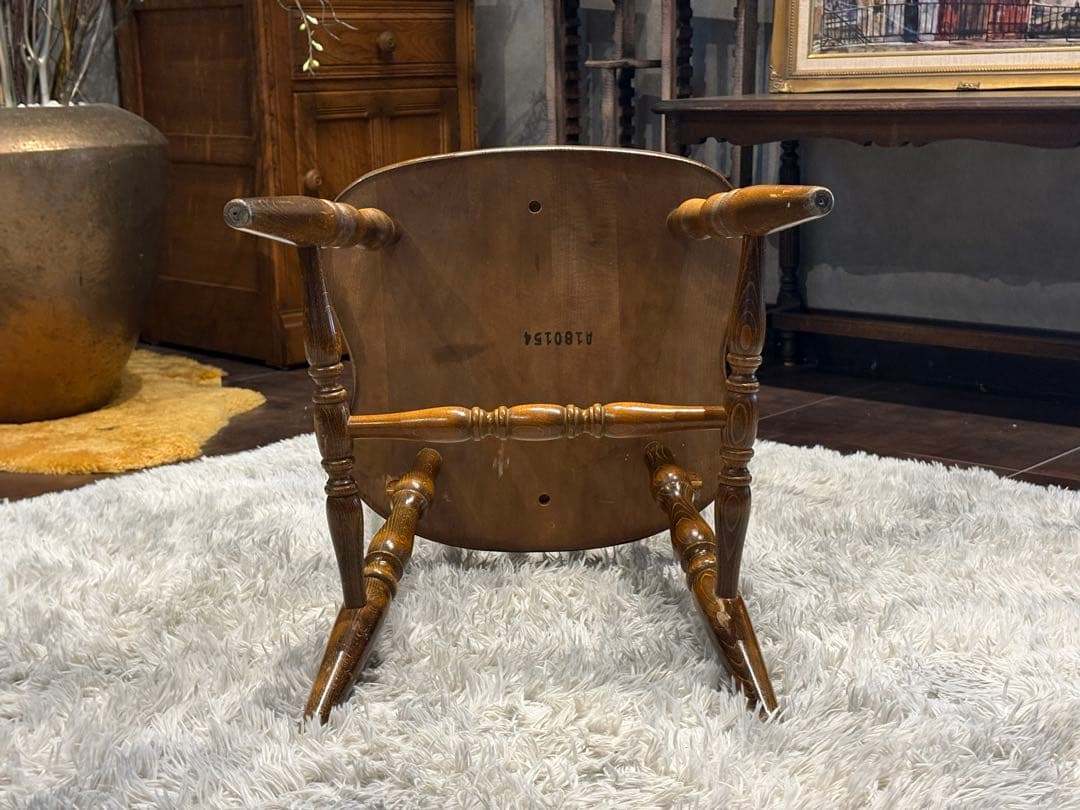 飛騨産業　キツツキマーク　ウィンザーチェア　スポークチェア　ヴィンテージ　IG