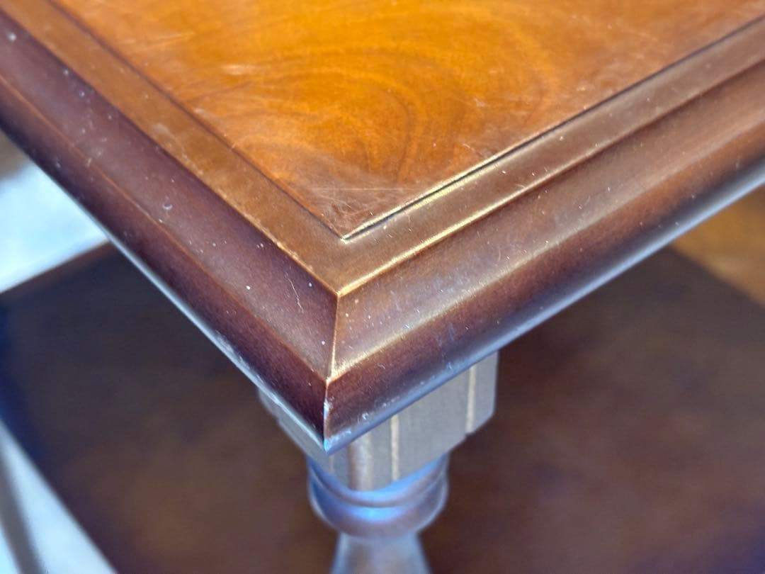 アンティーク ビンテージ 電話台 FAX台 キャビネット チェスト G