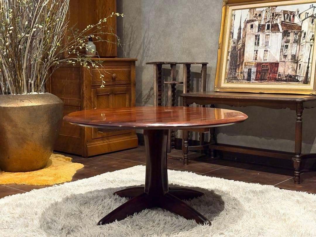 karimoku カリモク　ローテーブル　コーヒーテーブル　アンティーク　SZ