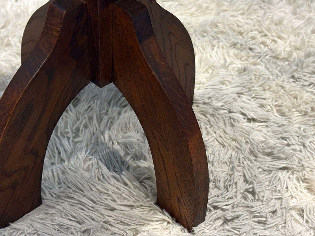 コーヒーテーブル サイドテーブル ナイトテーブル アンティーク 円卓 IG