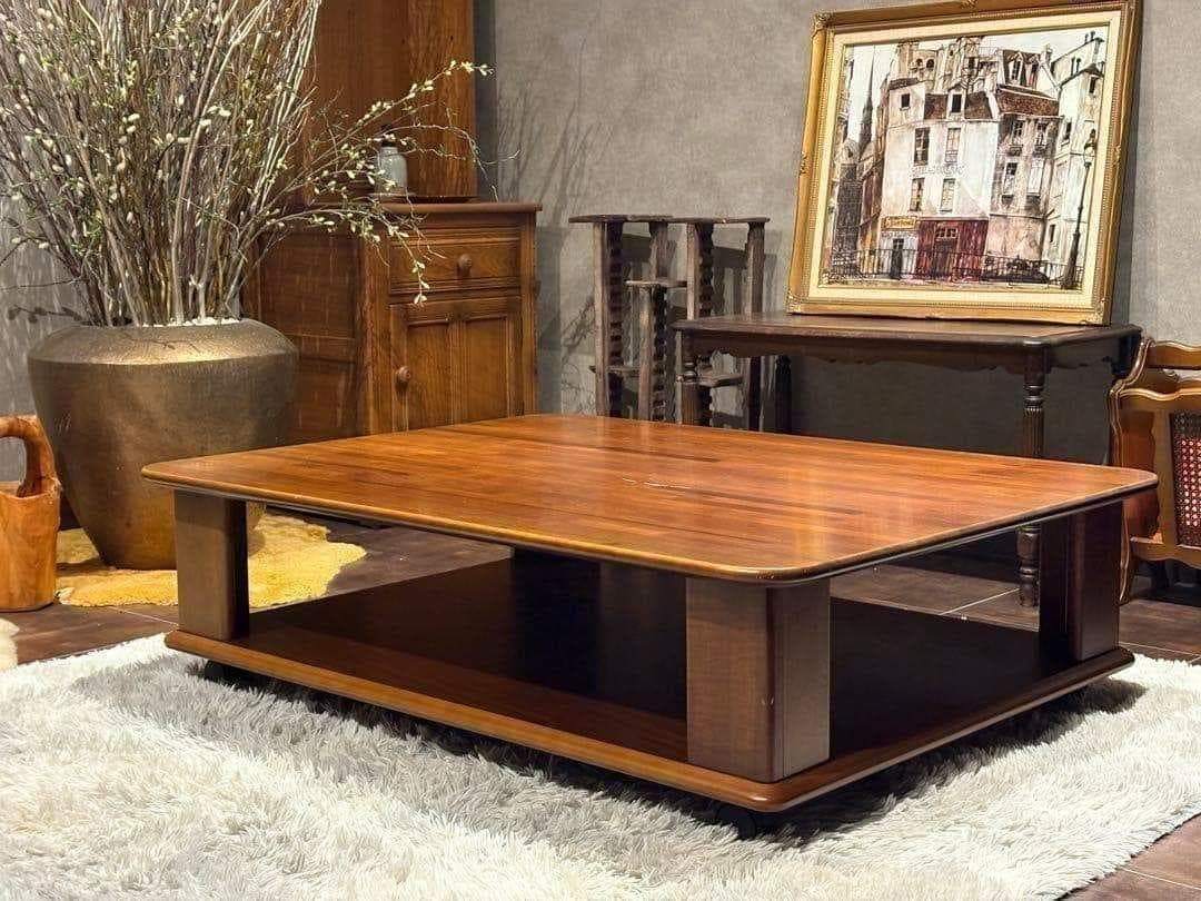 FUJI FURNITURE センターテーブル　ローテーブル　ヴィンテージ　IG