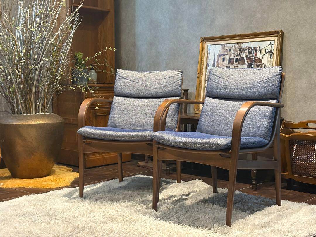 HIDA 飛騨産業　L-chair エルチェア　キツツキ　アームチェア　IZZ