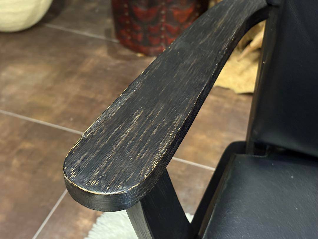 ダイニングチェア　回転式チェア　アームチェア　椅子　リビングチェア　Sn