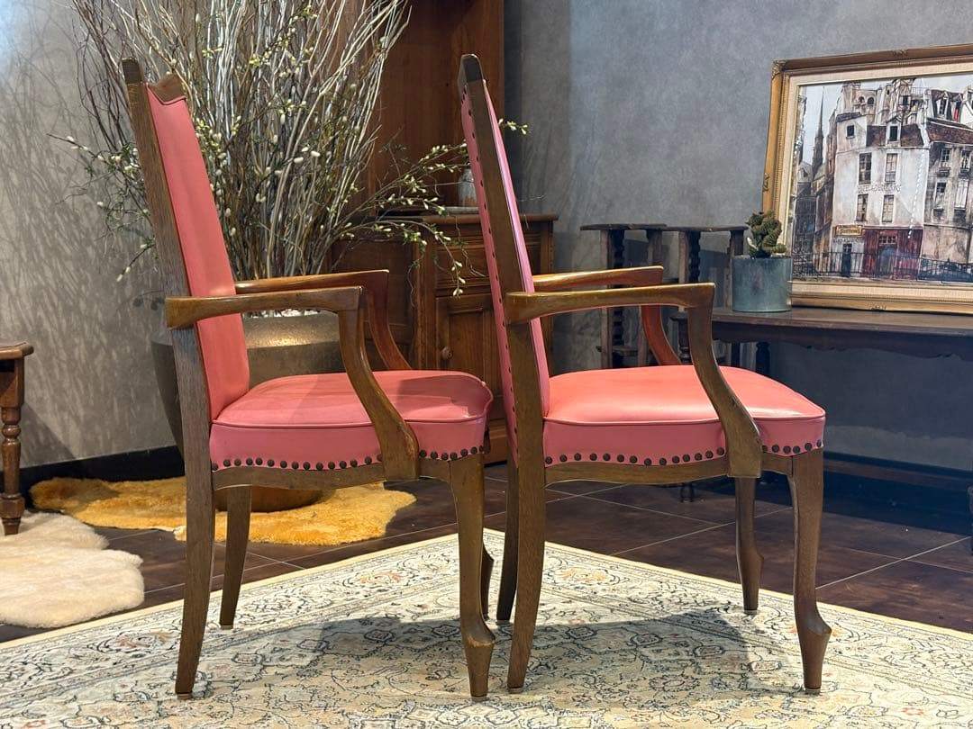 maruni マルニ木工 アームチェア ダイニングチェア アンティーク IZ