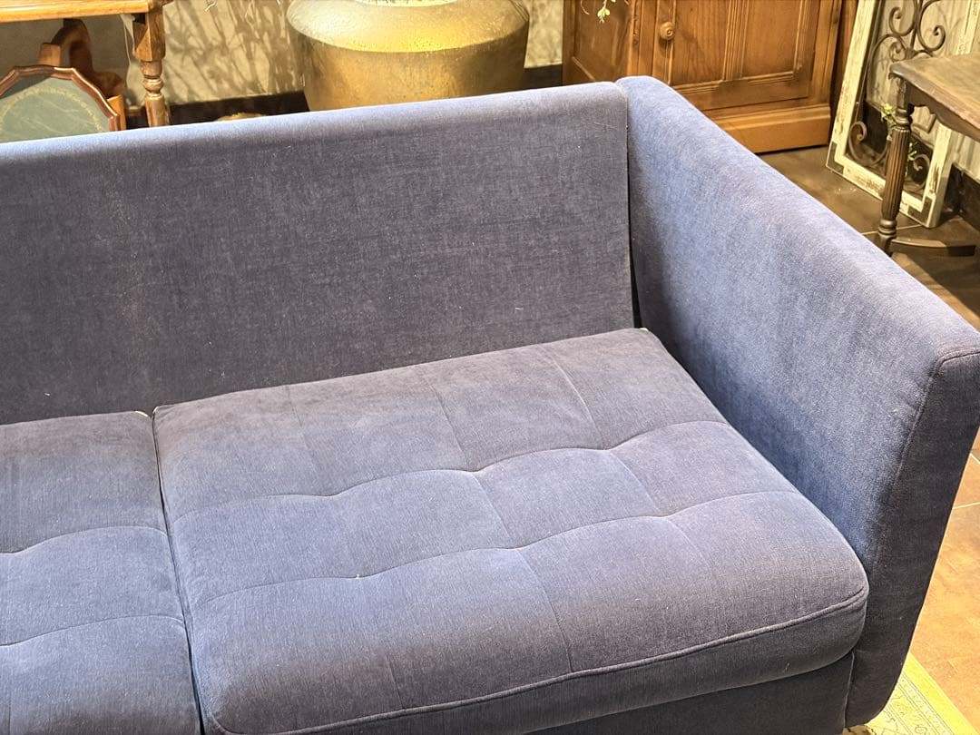 BoConcept　ブルー　2人用　ソファ　ファブリック　モダン　IGZ