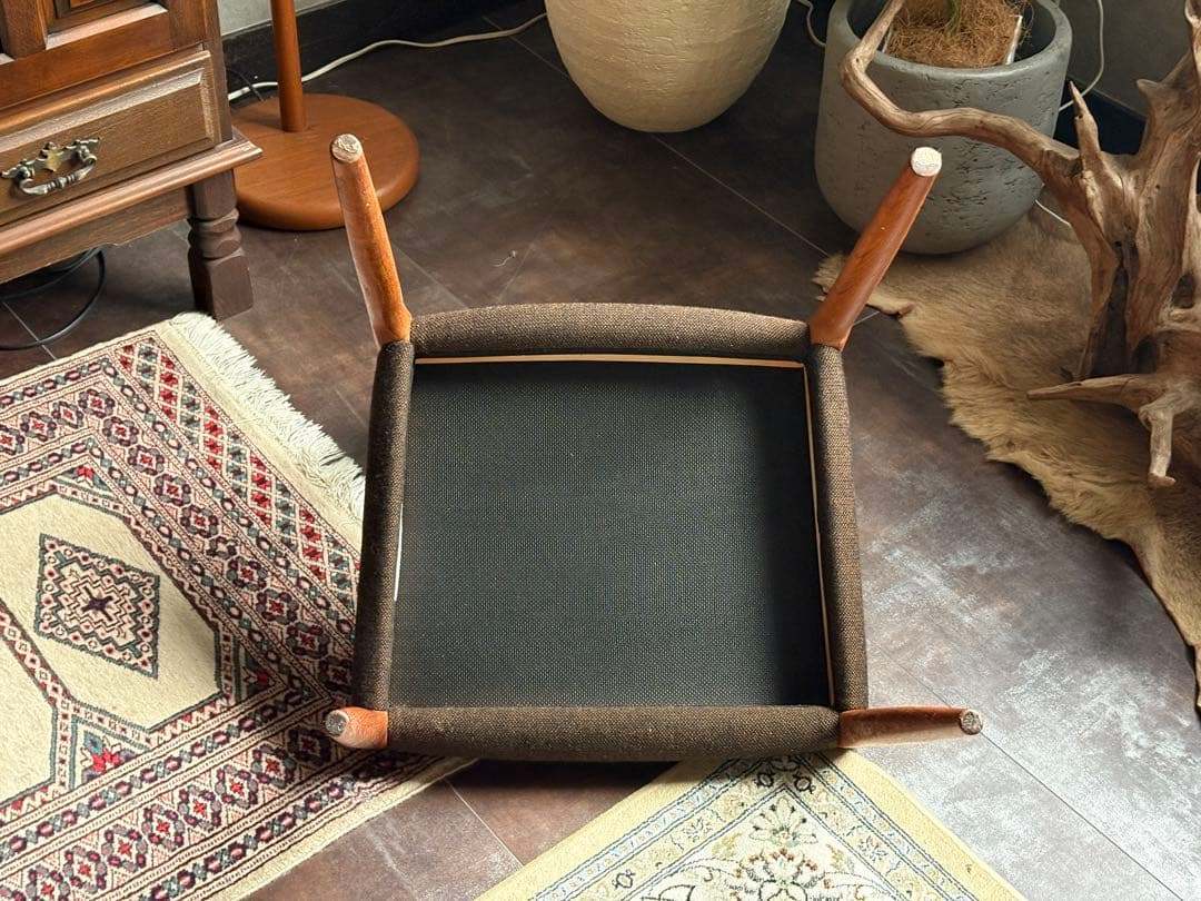 ①J.L. Møllers JLモラー　北欧ヴィンテージチェア　チーク材　NZ