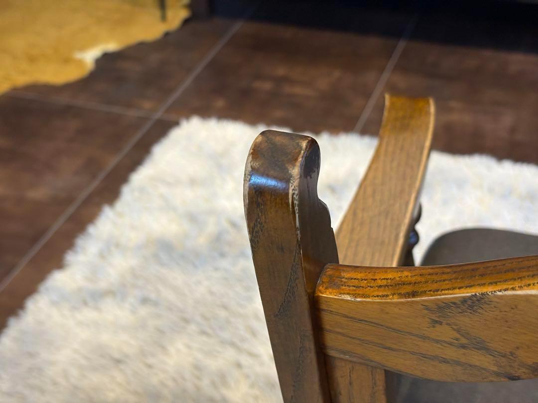 リメイク品　Brugge 三越ブルージュ　アームチェア　肘付き椅子 ny