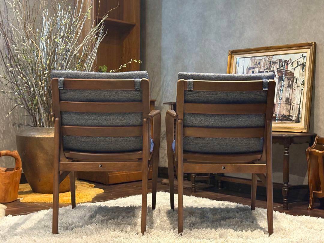 HIDA 飛騨産業　L-chair エルチェア　キツツキ　アームチェア　IZZ