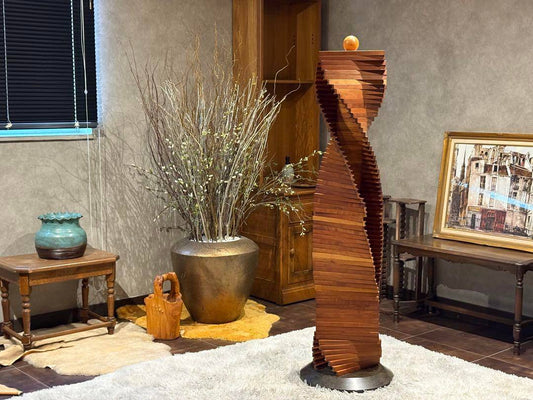 ① Jonny B 回転式CDラック　コレクションケース　ウォールナット　RZ