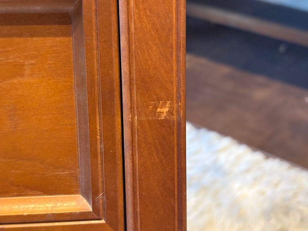 アンティーク ビンテージ 電話台 FAX台 キャビネット チェスト G