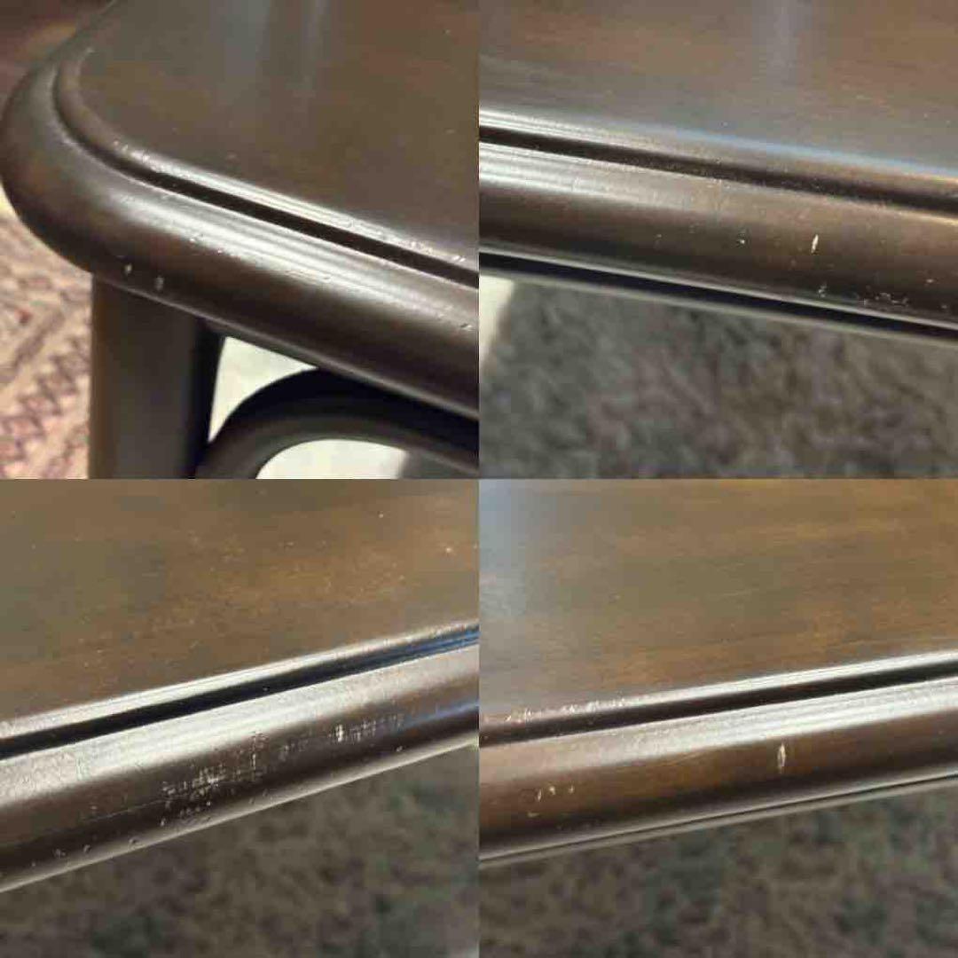 karimoku カリモク ダイニングテーブル ラタンテーブル ビンテージ nK