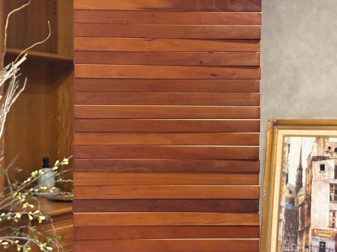 ② Jonny B 回転式CDラック　コレクションケース　ウォールナット　RZ