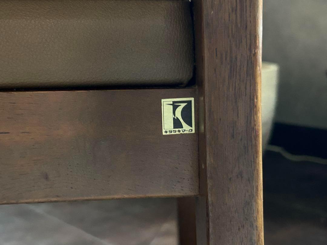 飛騨産業　マルニ木工　ヴィンテージチェア　ラタンバックチェア　2脚セット　H