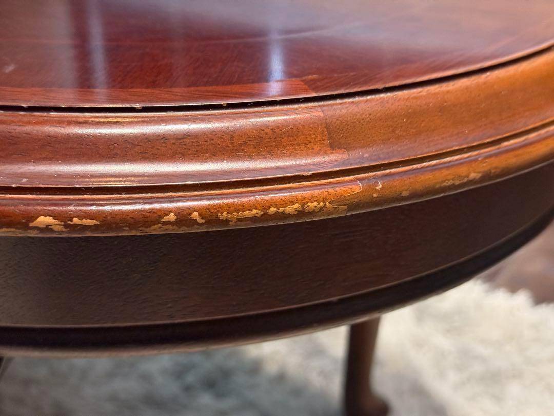 maruni マルニ木工　オールドマルニ　ラウンドテーブル　ローテーブル　猫脚